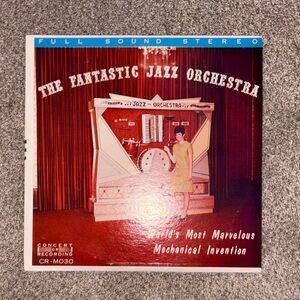 The Fantastic Jazz Orchestra Album Cover est. 1968
